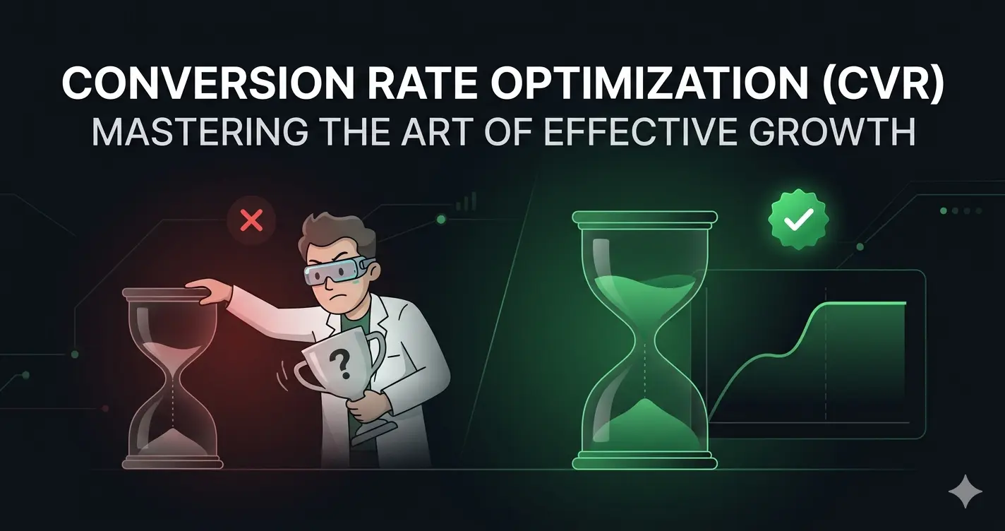 A/B test duration guide showing sample size formula, industry benchmarks, and the peeking problem explained